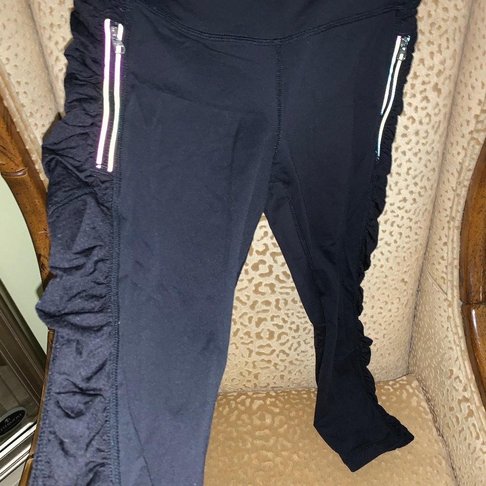 Lululemon Reflective Mesh Run Crop 4